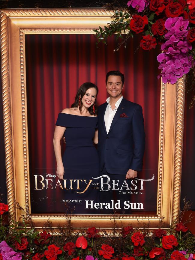 Opening night: Beauty and The Beast at Her Majestys Theatre, Melbourne. Picture: Josie Hayden