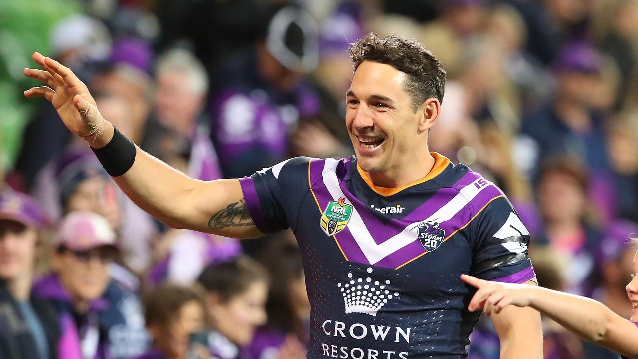 Billy Slater puts a lot of work into being the best fullback in the game. (Photo by Scott Barbour/Getty Images)