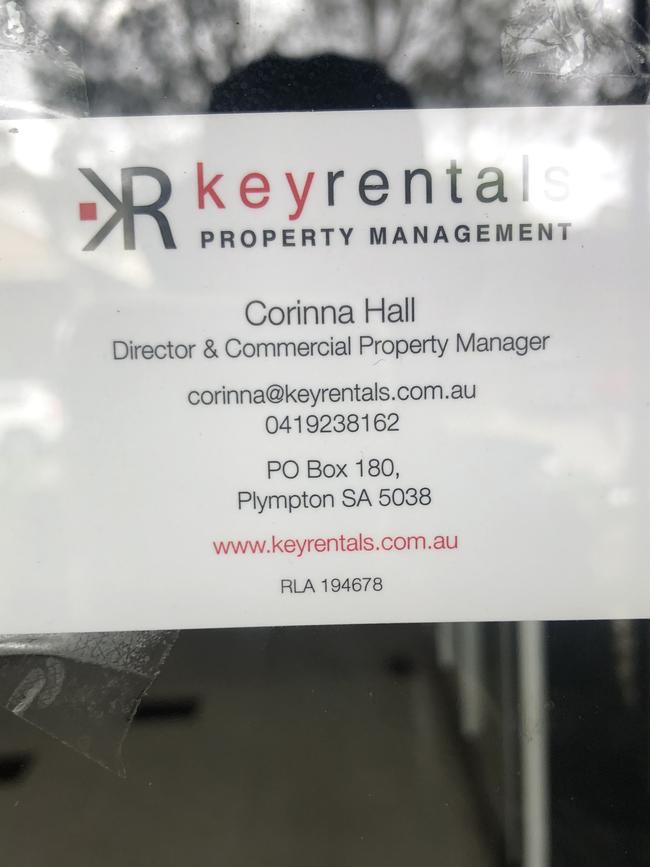 A sign from Key Rentals Property Management is currently on display. Picture: Supplied