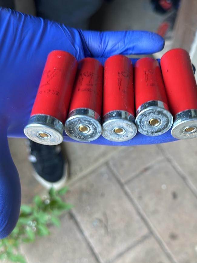 Shotguns shells allegedly seized by police. Picture: NSW Police