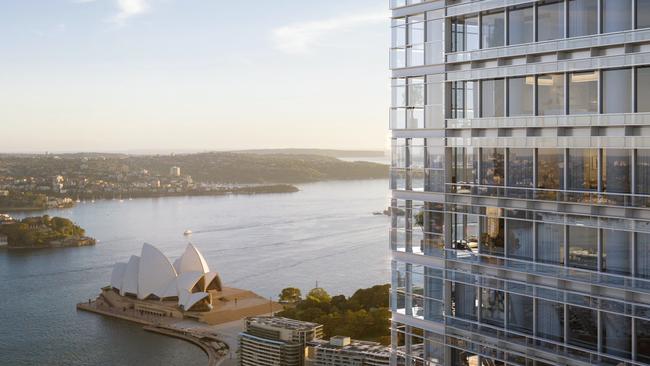 One Circular Quay, where infrastructure heiress Mary Salteri has purchased a three-bedroom apartment.