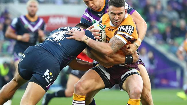 The Storm and Broncos will open the 2019 NRL season in Melbourne. Picture: Getty Images