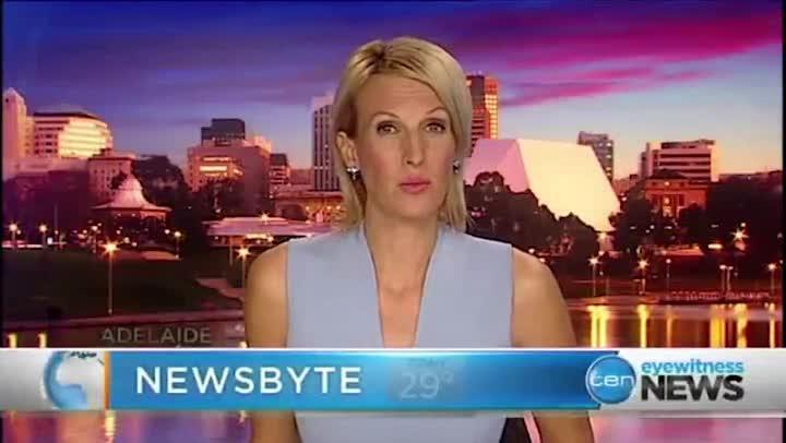 Adelaides Lunchtime Newsbyte