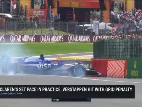 Verstappen cops 10-place grid penalty!