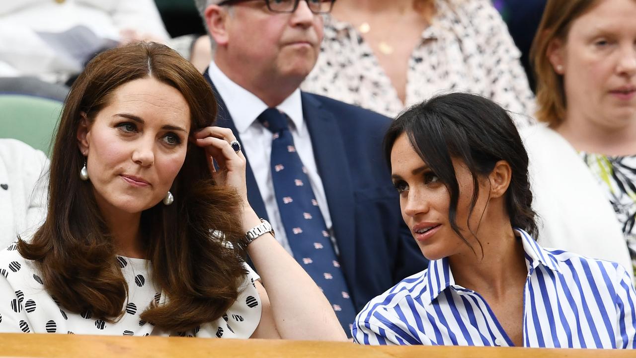 Kate Middleton does very noble work yet Meghan often dominates the headlines. Picture: Clive Mason/Getty Images.