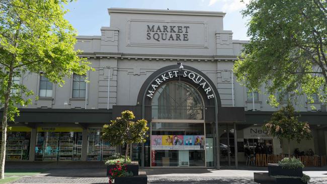 Geelong psychic medium Miss Kelly predicts Market Square will be a bright beacon for the region in 2025. Photo: Josh Williamson.