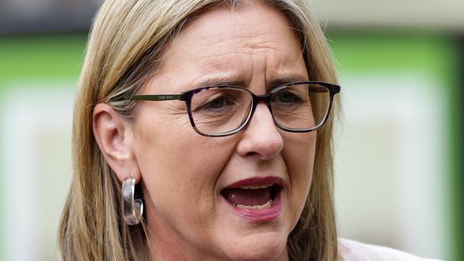 Victoria’s Transport Minister Jacinta Allan. Picture: NCA NewsWire / Ian Currie