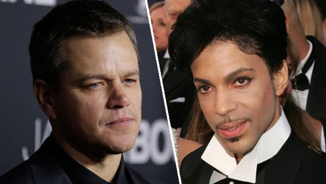 Matt Damon had an awkward encounter with Prince.