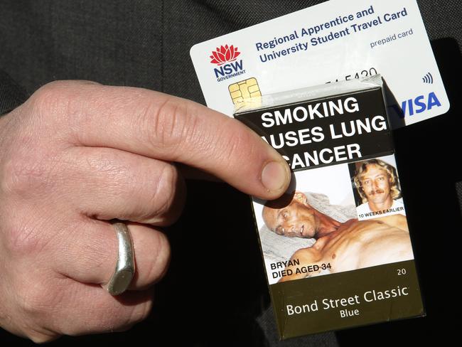 Cigarettes bought by The Daily Telegraph with the government travel card. Picture: John Appleyard