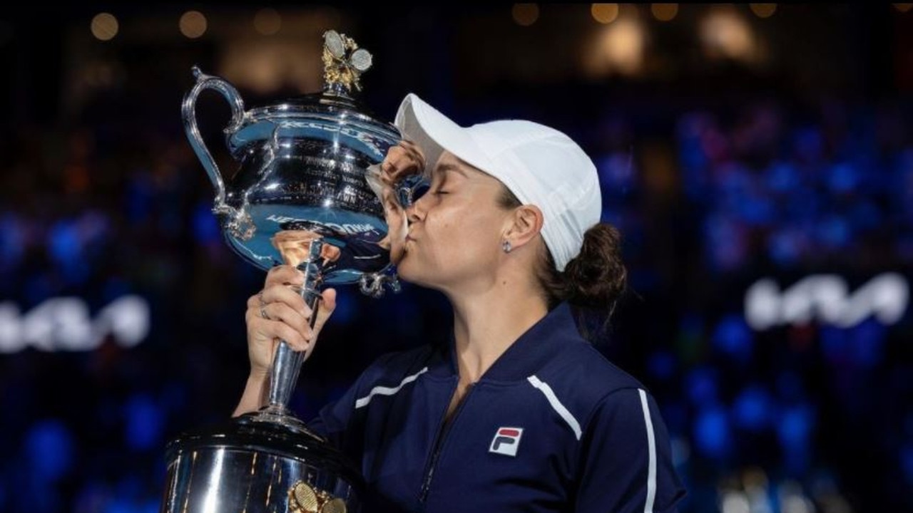 Ash Barty is breaking records. Picture: Instagram