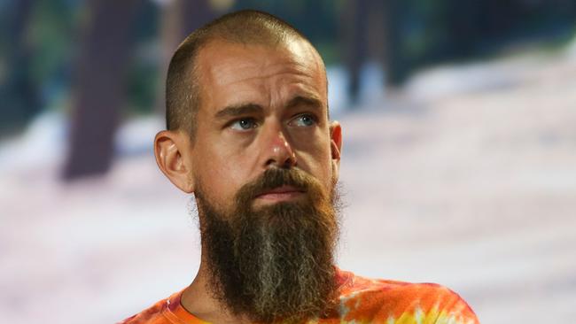 Twitter founder Jack Dorsey sold the rights to his first tweet and donated the proceeds to a project that provides cash for African families. Picture: AFP