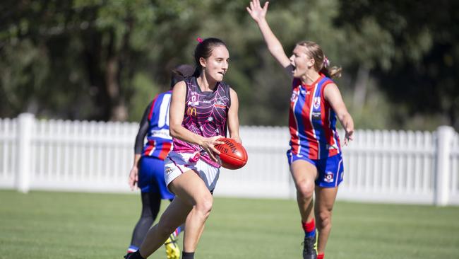 AN under 17 division 1 match between Wilston Grange and Jimboomba. (AAP Image/Renae Droop)