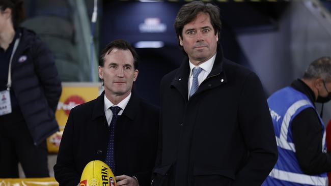 Andrew Dillon will take over from Gillon McLachlan. Picture: Darrian Traynor