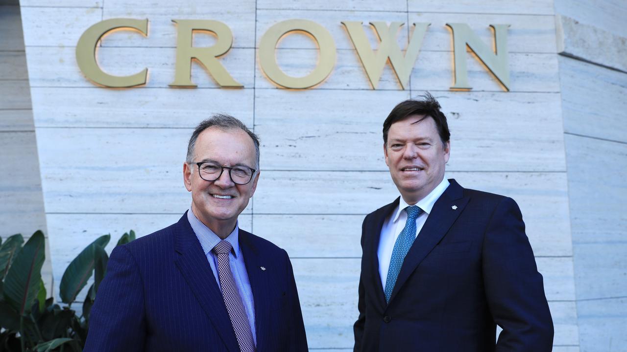 Crown gutted its board in response to the scandal and is now chaired by former telco supremo Ziggy Switkowski, while ex Lendlease boss Steve McCann is chief executive. Picture: John Feder/The Australian.
