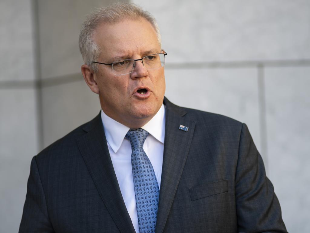 Prime Minister Scott Morrison’s super scheme allowed Aussies to withdraw cash from their retirement nest eggs. Picture: NCA NewsWire / Martin Ollman