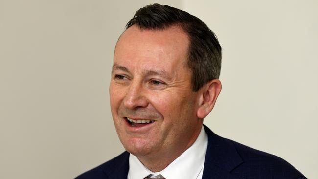 WA Premier Mark McGowan says rival premiers ‘will be green with envy. Some of them will look like they swallowed a bumblebee’. Picture: Sharon Smith