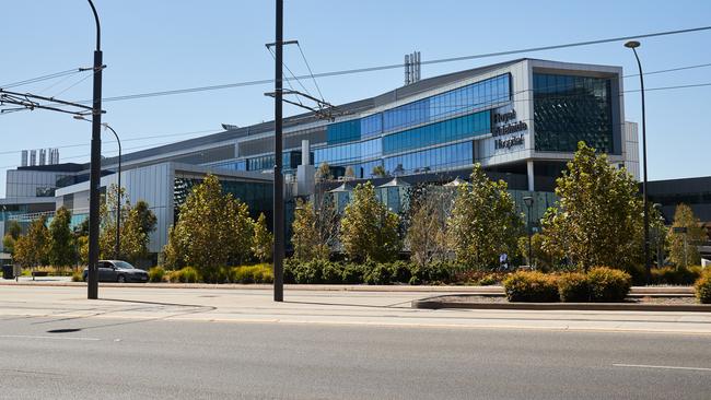 The Royal Adelaide Hospital on North Terrace. Picture: Matt Loxton