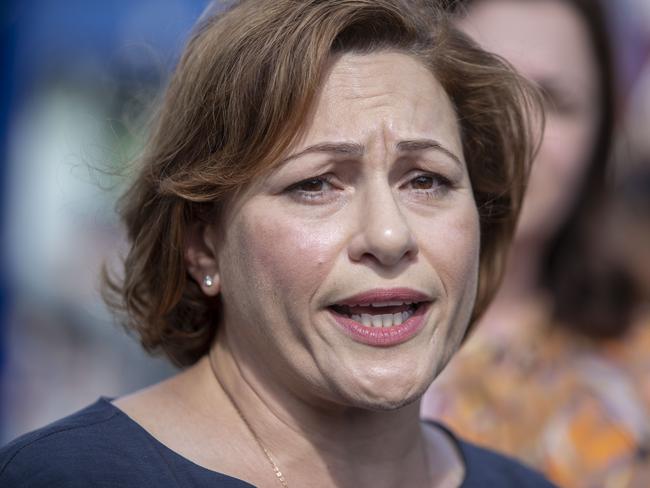 treasurer Jackie Trad has led resistance to the Adani mine project.