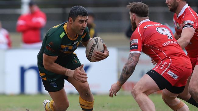 Bryson Goodwin for Mittagong Lions. Picture: Steve Montgomery