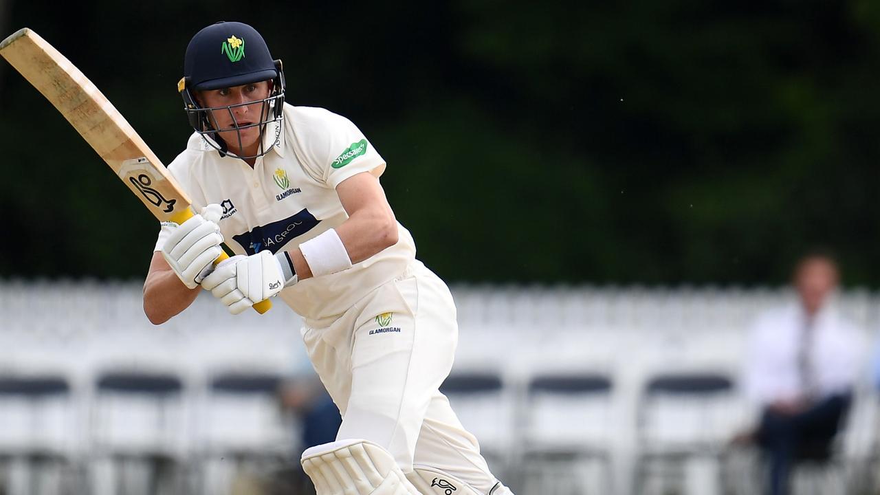 Marnus Labuschagne batting for English county Glamorgan.