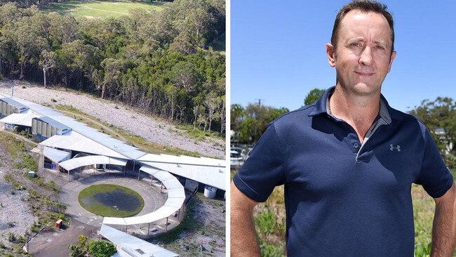 A Noosa real estate agent has questioned the state government’s purchase of land in Tewantin when the former TAFE site is still unused.