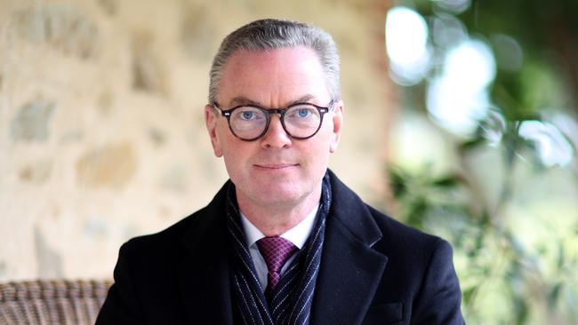 Christopher Pyne at home in The Adelaide Hills. Pyne speaks candidly about Canberra’s political culture in today’s SA Weekend magazine and in his new book, The Insider.