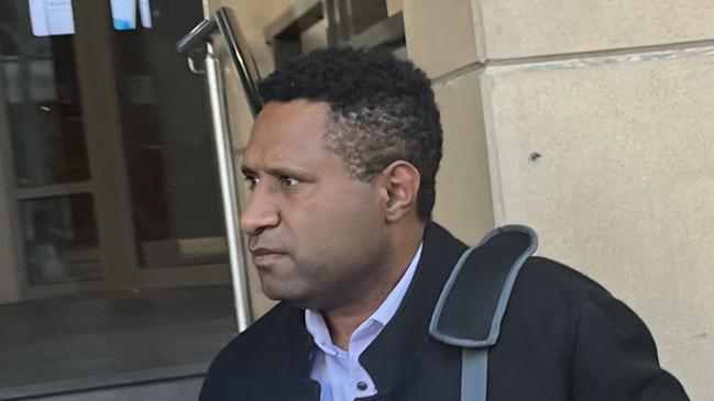 Andrew Brandan Anis, 31 pleaded guilty to sexual assault in Melbourne Magistrates' Court on September 19. Picture: Nilsson Jones