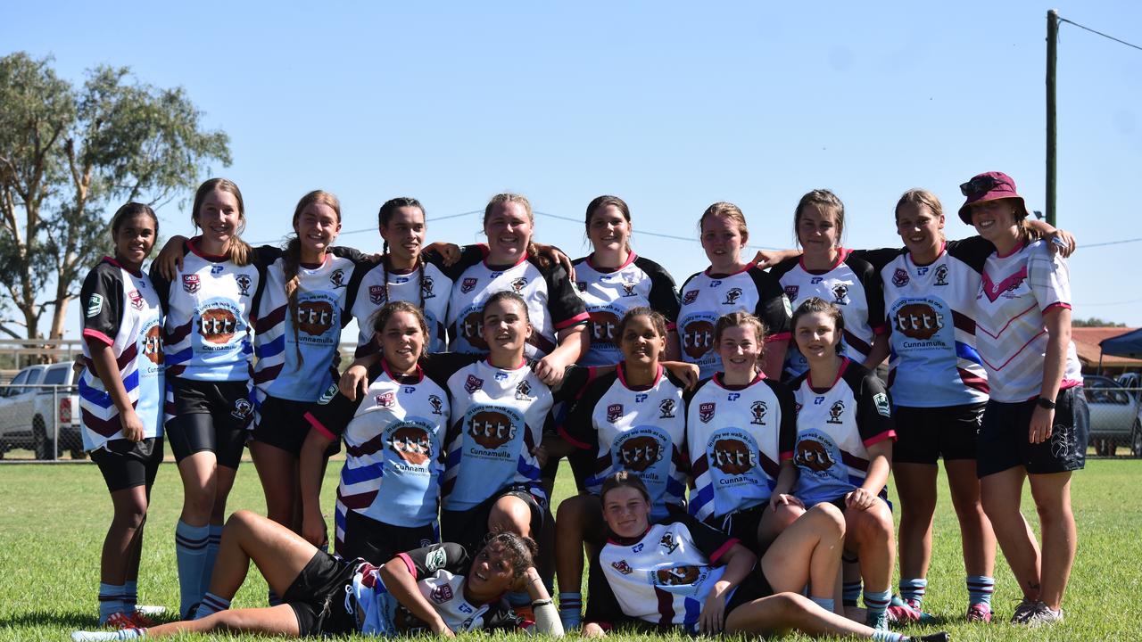 Western Ringers v Gatton/Valleys U17 girls grand final. Adrian Vowles Cup 2020.
