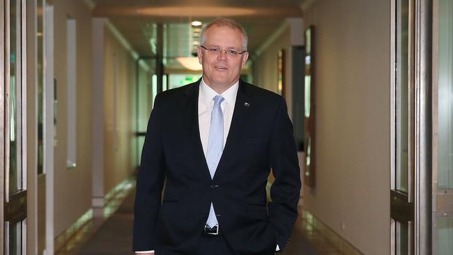 Treasurer Scott Morrison is gearing up to deliver his third budget. Picture Kym Smith