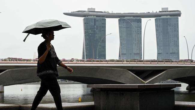 Marina Bay in Singapore. Picture: AFP