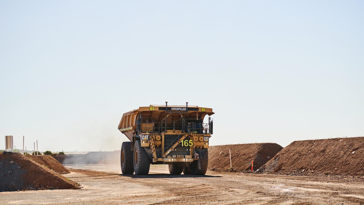 Whitehaven Coal's Daunia mine in Queensland's Bowen Basin.