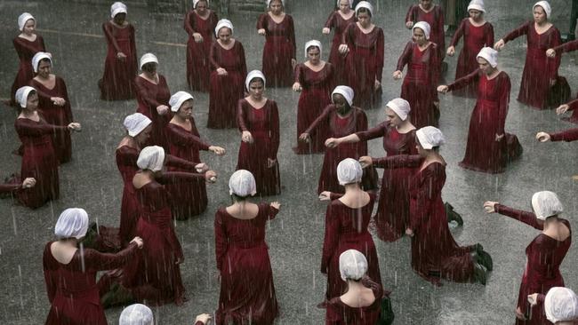 ‘The Handmaid's Tale’ is an enormously popular television series based on Margaret Atwood’s 1985 book of the same title. PHOTO: George Kraychyk/Hulu/Associated Press