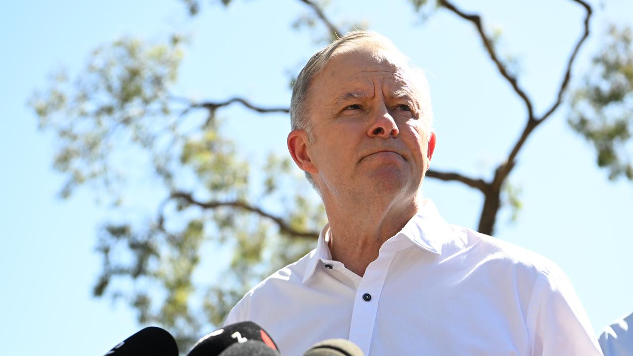 Prime Minister Anthony Albanese will convene a virtual national cabinet as he recovers from Covid. Picture: Morgan Sette