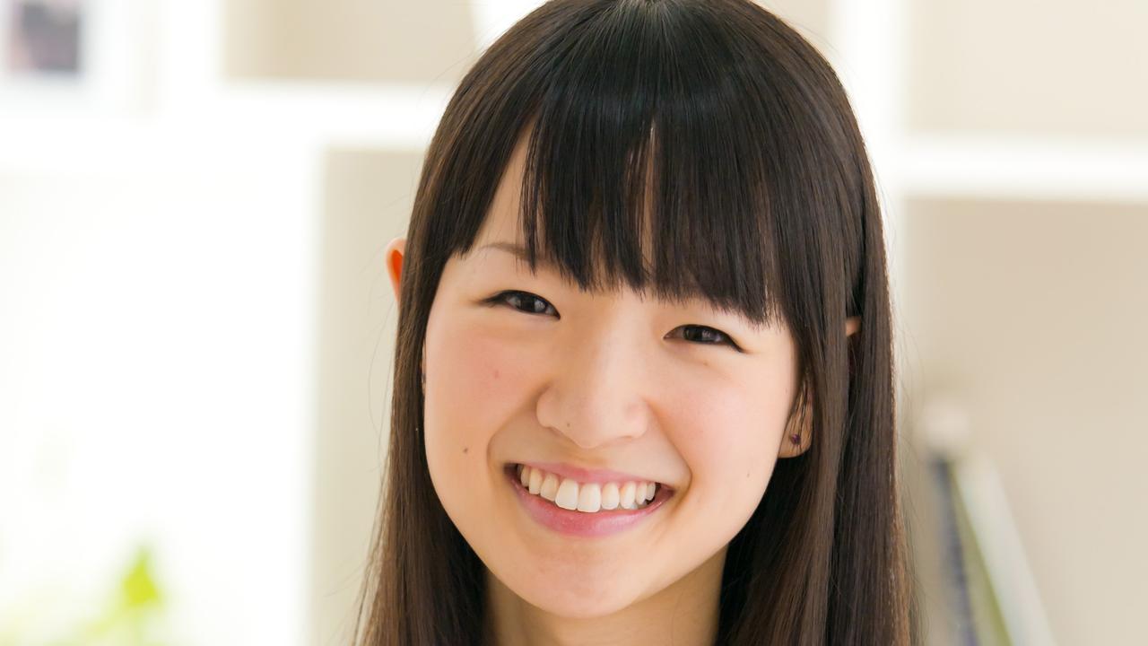 Author and decluttering guru Marie Kondo always cleans up before leaving the house. Picture: Supplied