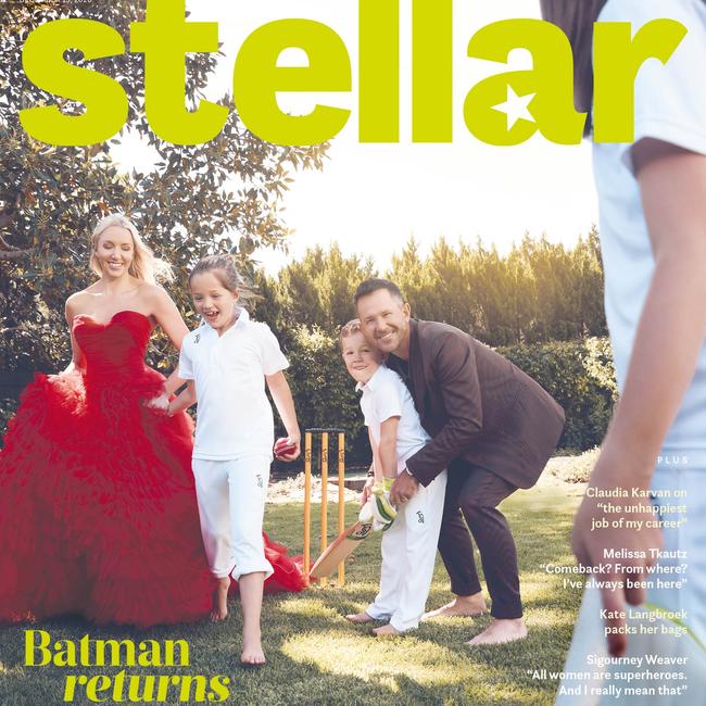 Ricky Ponting and his family star on the cover of this Sunday’s Stellar.