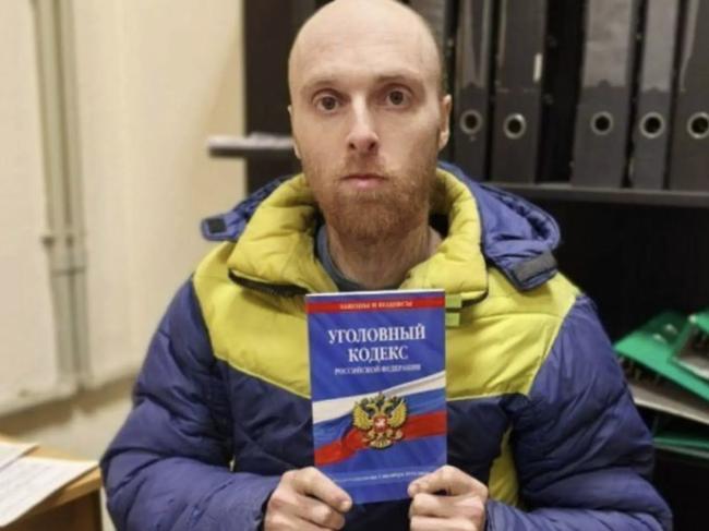Melbourne man Oscar Jenkins has been jailed for 13 years by Russia. Picture: Supplied