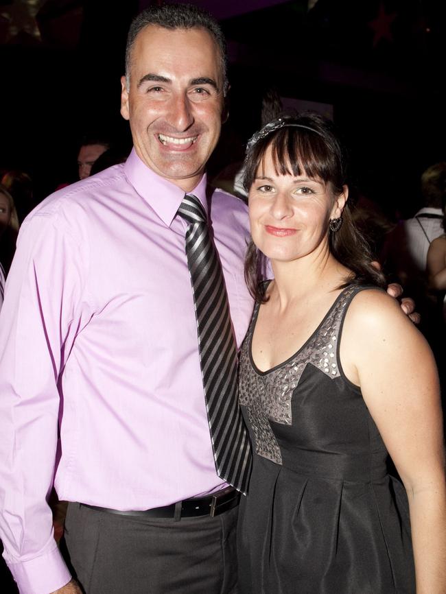 John Sidoti with his wife Sandra.