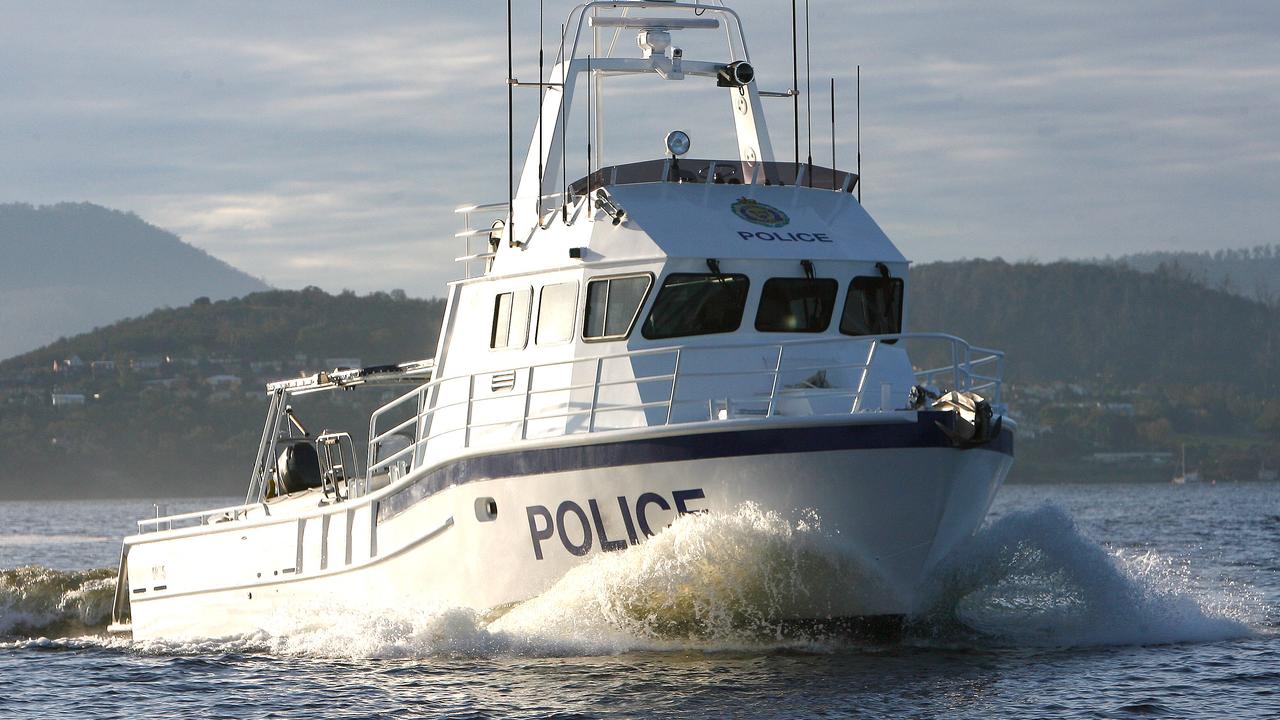 Launch of the new Tasmania Police patrol boat PV Fortescue on the River Derwent. Picture: File