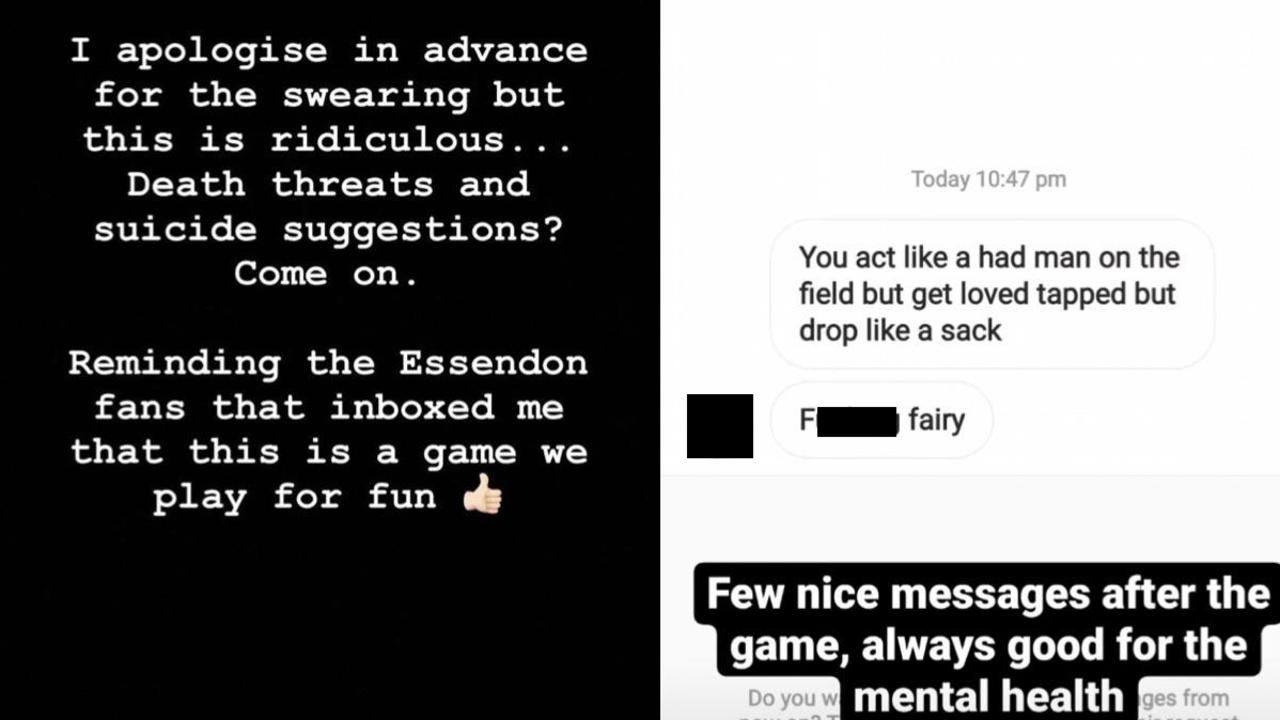 AFL 2020: Dylan Grimes calls out sickening abuse from Instagram trolls ...