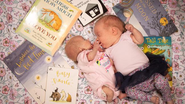 There has been a lot of research into the benefits of reading to babies. Picture: Brad Fleet