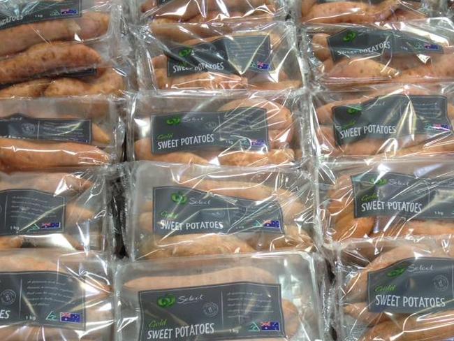 Sweet potato packaging - Woolies customers are outraged