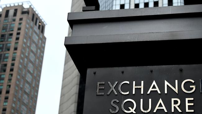 The Australian Securities Exchange in Sydney. Picture: AAP