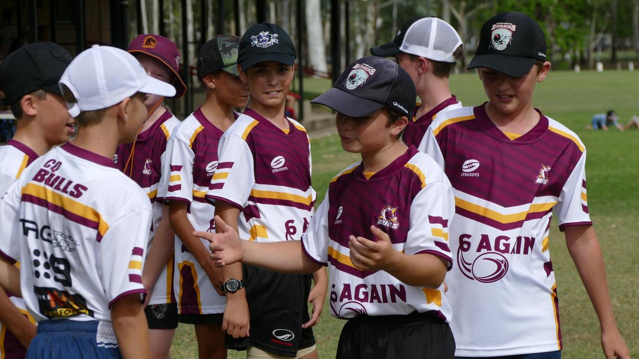 CQ Bulls Touch Football's 6 Again Clinic, Rockhampton Touch Fields.