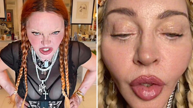 Fans alarmed by Madonna’s bizarre, disturbing videos on TikTok