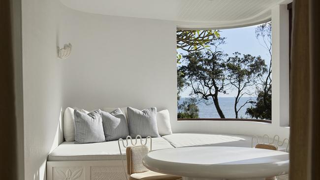 Rooms with a view of one of the best beaches in Australia: Raes on Wategos.