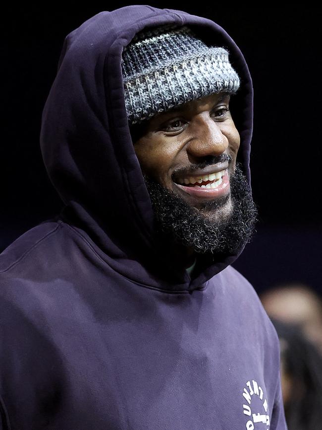 LeBron and his son will team up. Ezra Shaw/Getty Images/AFP