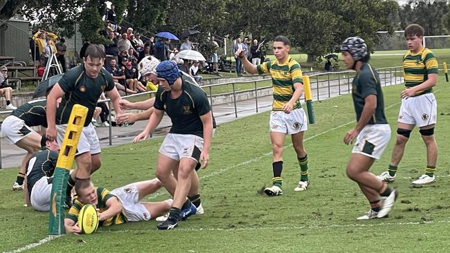 It was a game of inches at Curlew Park - this is how close Paddies' came to winning.