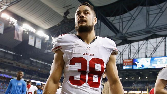 Jarryd Hayne has survived the first round of roster cuts made by the San Francisco 49ers.