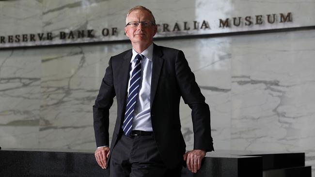 RBA governor Philip Lowe says Australia will not catch the global inflation bug because wage rises here are sticky. Picture: Jane Dempster