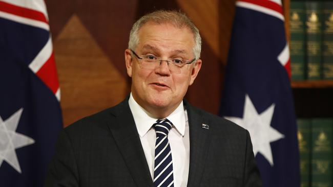 The PM has been criticised for going on holiday while the bushfires rage. Picture: Daniel Pockett/Getty